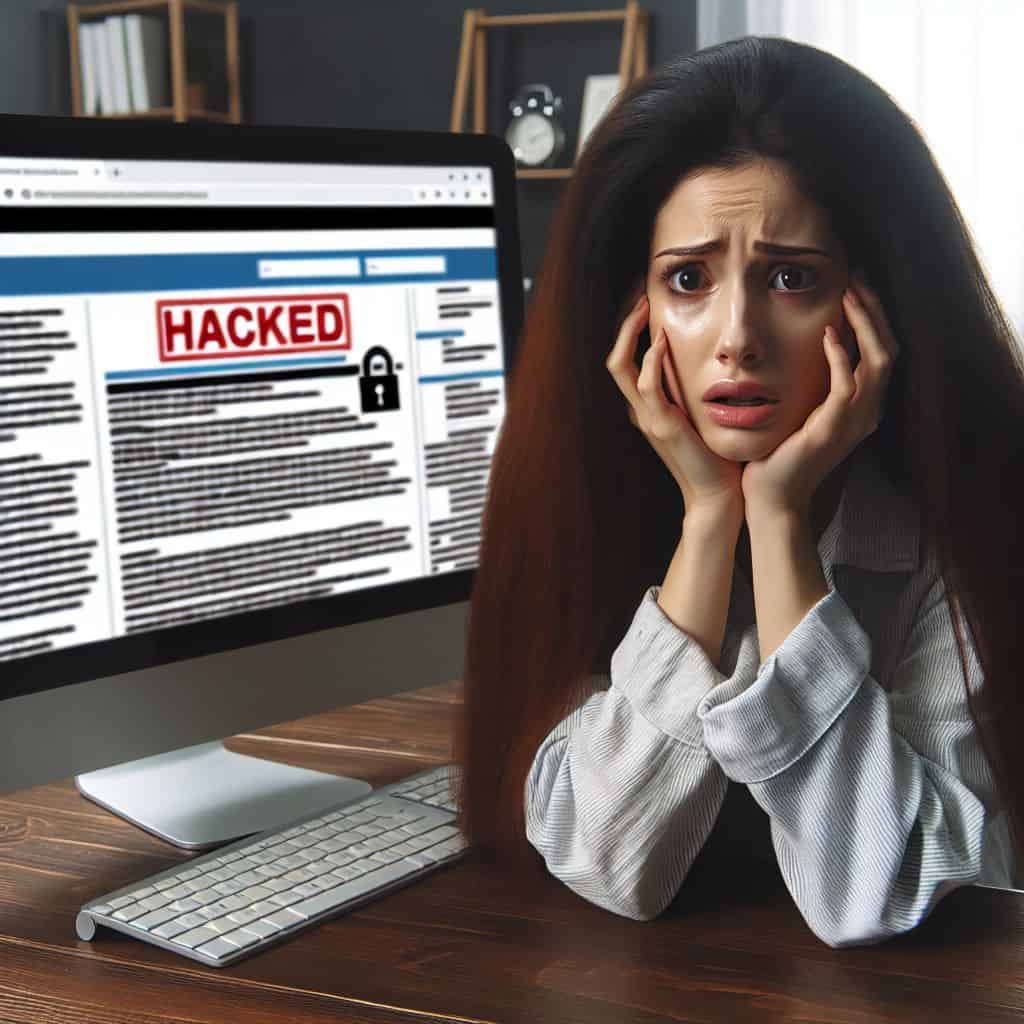 what to do with a hacked blog